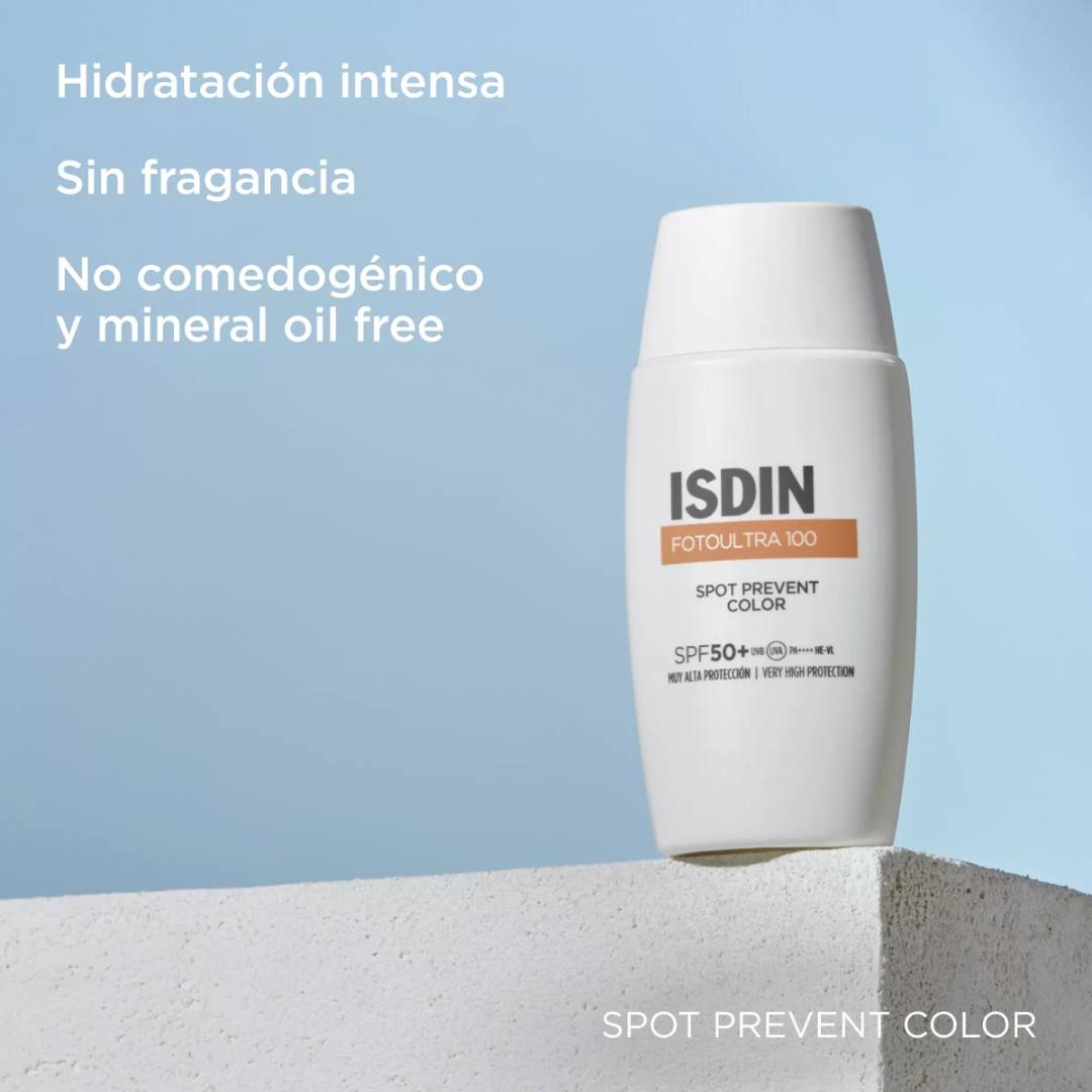 Fotoultra 100 Spot Prevent SPF 50+ Color – ISDIN