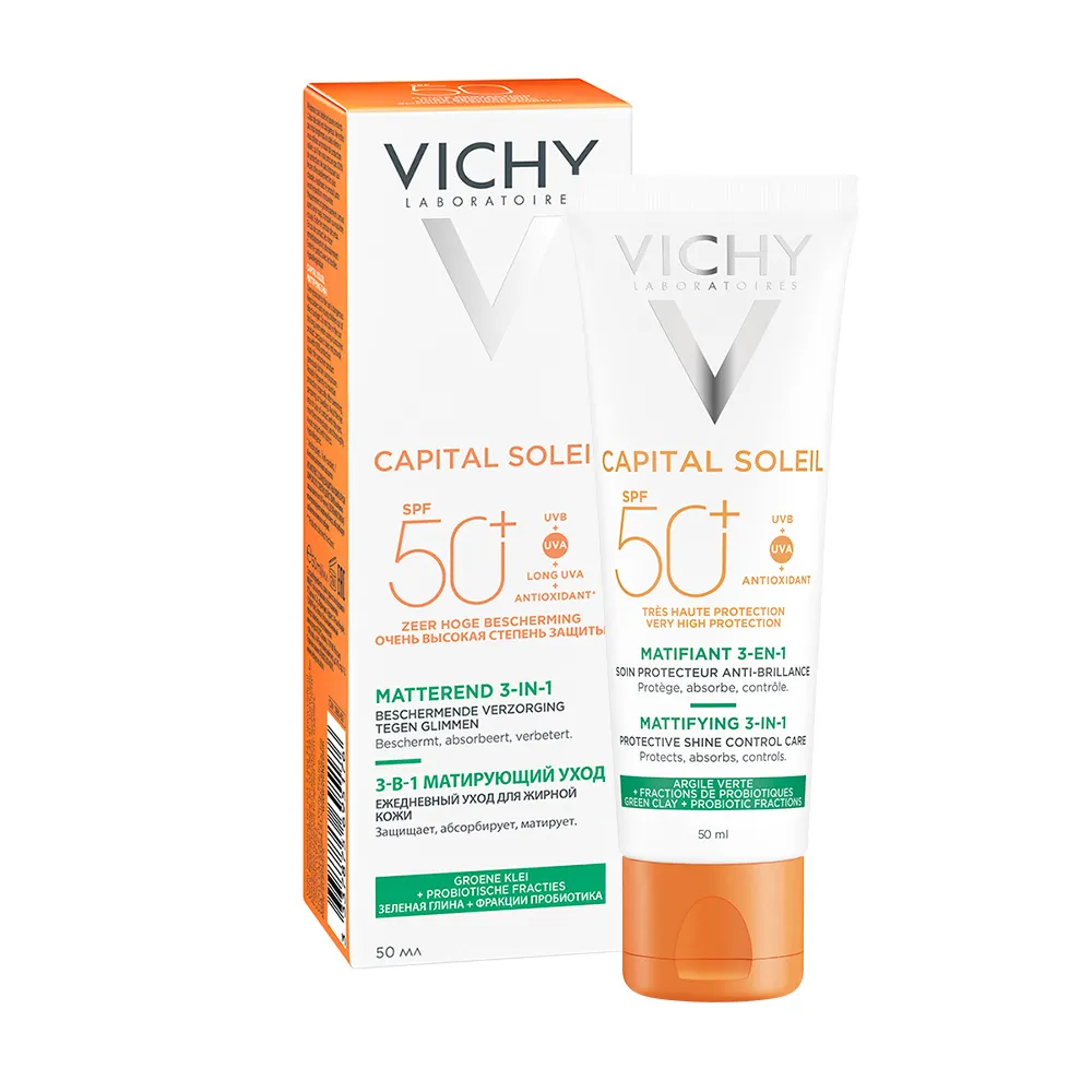 Capital Soleil Matificante 3 en 1 FPS 50+ - Vichy
