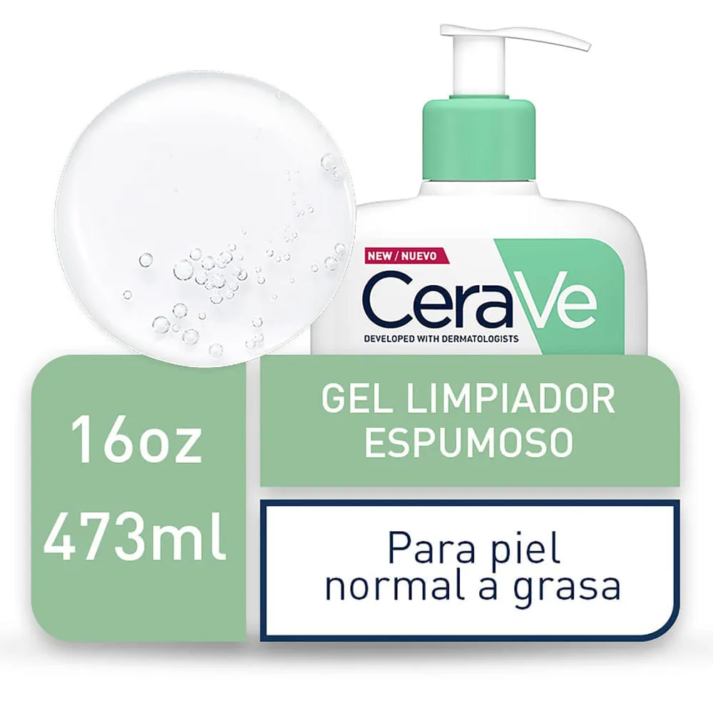 Gel Limpiador Espumoso 473 ml - CeraVe
